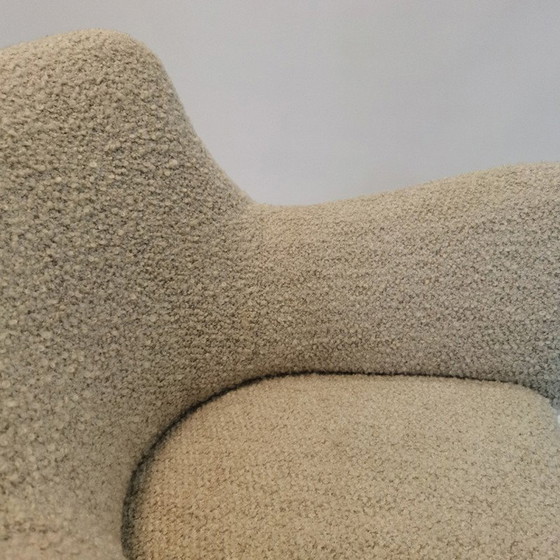 Image 1 of Pair of vintage Perla armchairs by Giulia Veronesi for I.S.A Bergamo, Italy 1950s