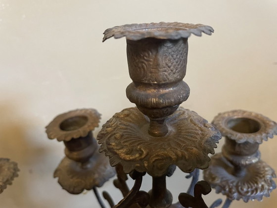 Image 1 of Set of Candlesticks French