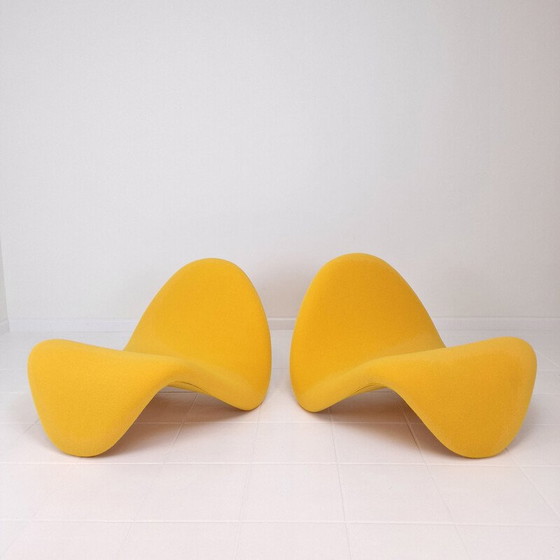 Image 1 of Pair of vintage Tongue armchairs by Pierre Paulin for Artifort, 1960s