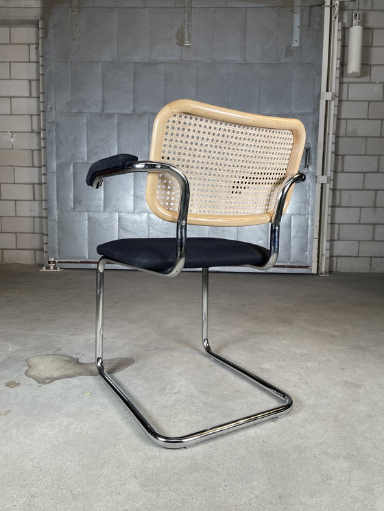 Image 1 of 2x Knoll Cesca chaise de Marcel Breuer