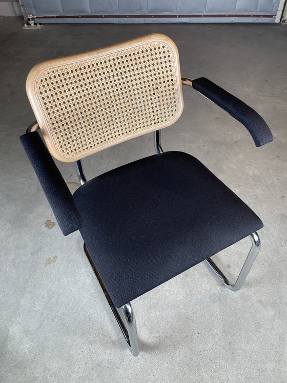 Image 1 of 2x Knoll Cesca chaise de Marcel Breuer