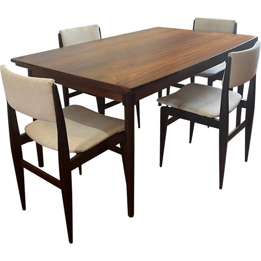 Vintage Scandinavian rosewood tables by Randers Moblefabrik, 1960