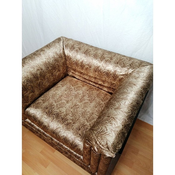 Image 1 of Vintage silk armchair by Pierre Cardin, 1970s-1980s