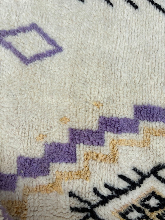 Image 1 of Tappeto marocchino Beni Ourain 175X290 cm - Tappeto berbero in lana - Tappeto marocchino - Tappeto fatto a mano - Tappeto marocc