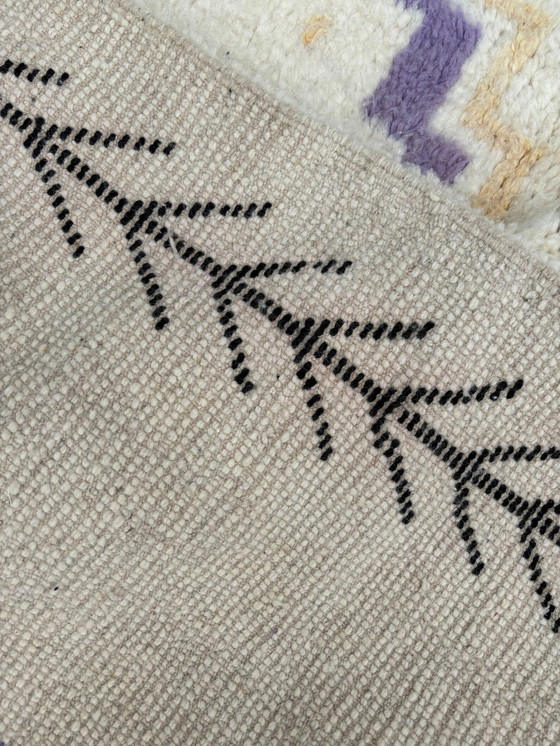 Image 1 of Tappeto marocchino Beni Ourain 175X290 cm - Tappeto berbero in lana - Tappeto marocchino - Tappeto fatto a mano - Tappeto marocc