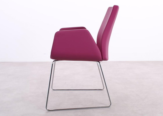 Image 1 of DeBerenn Fauteuil Nero violet