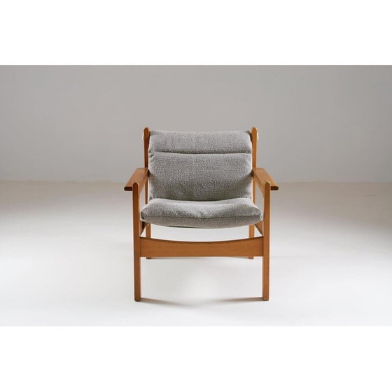 Image 1 of Futurum vintage safari armchair by Rolf Rastad and Adolf Relling for Sørlie Möbler, Norway 1960s
