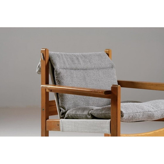 Image 1 of Futurum vintage safari armchair by Rolf Rastad and Adolf Relling for Sørlie Möbler, Norway 1960s