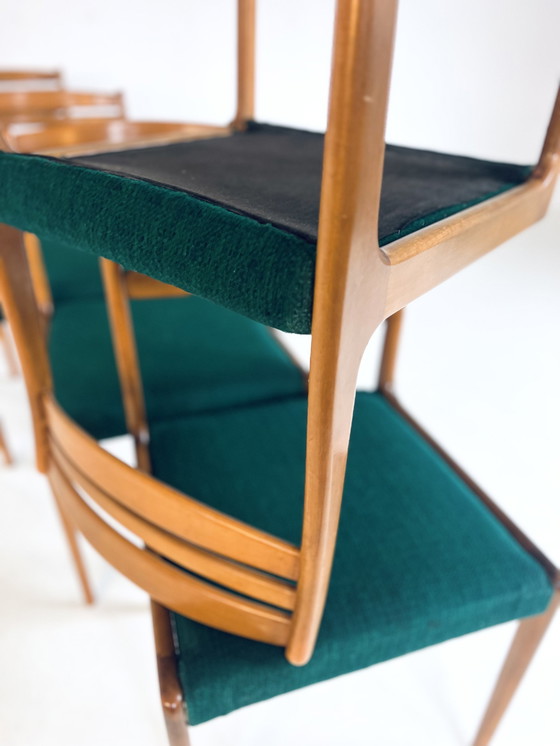 Image 1 of 5X Vintage Danish Dining Chair '60s