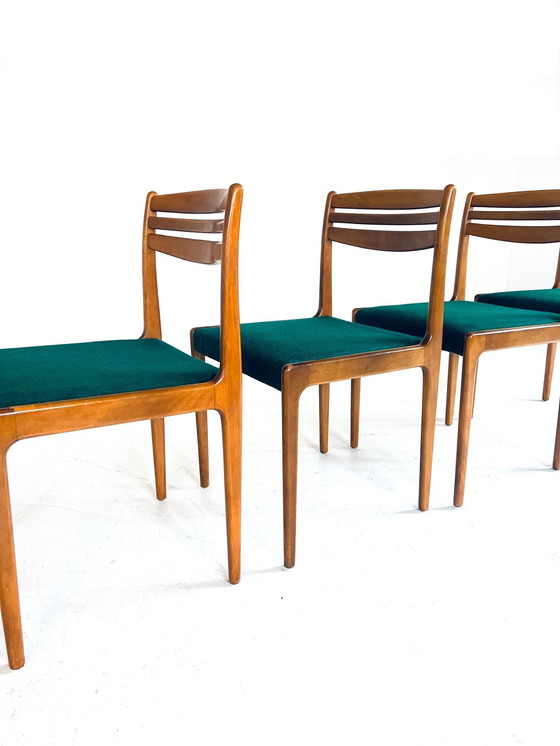 Image 1 of 5X Vintage Danish Dining Chair '60s