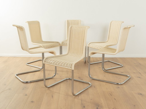 6x Tecta B20 Cantilever chairs