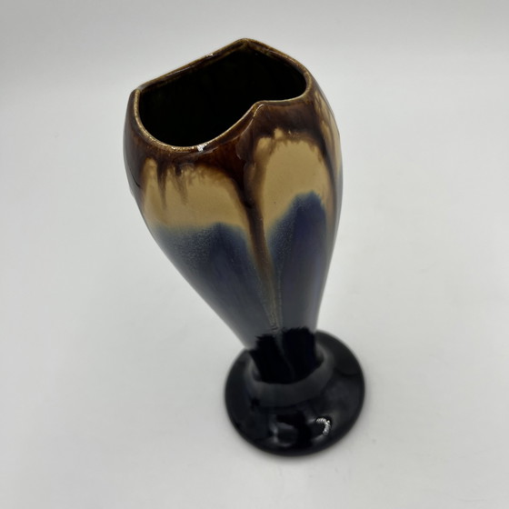 Image 1 of Duo Of Art Deco Vases In Thulin Earthenware