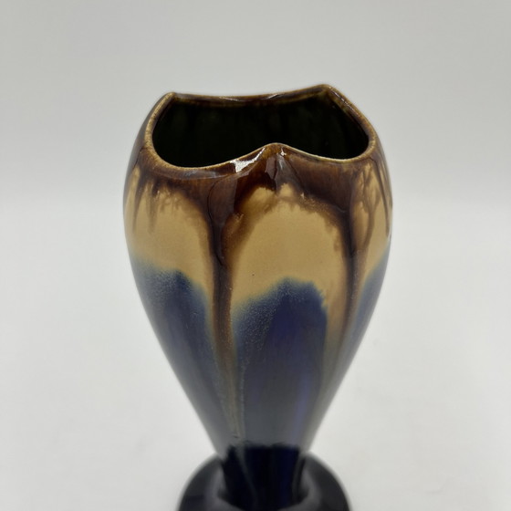 Image 1 of Duo Of Art Deco Vases In Thulin Earthenware