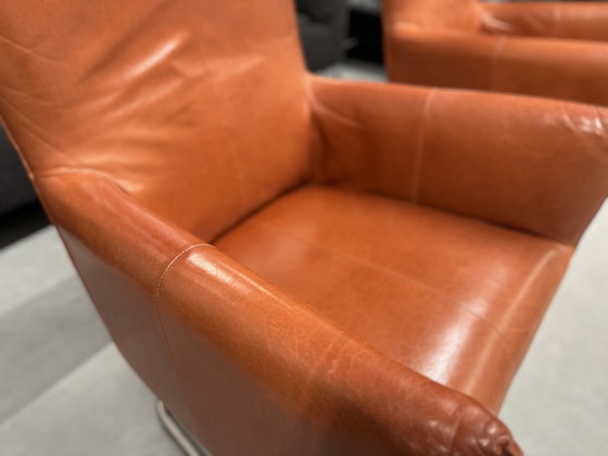 Image 1 of 2 Jess Design Armchair Leather Design chair