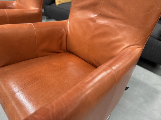 Image 1 of 2 Jess Design Armchair Leather Design chair