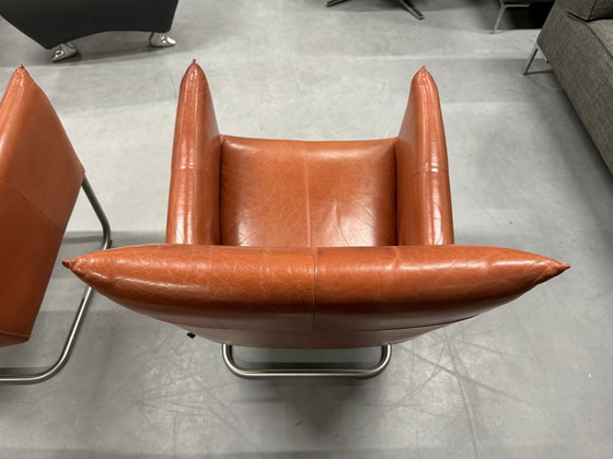 Image 1 of 2 Jess Design Armchair Leather Design chair