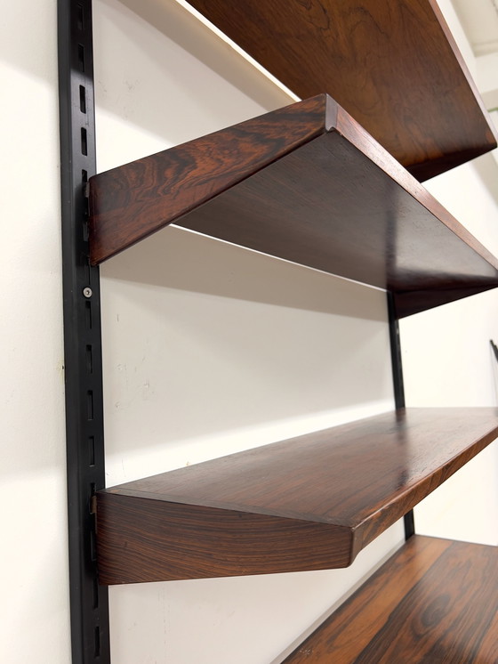 Image 1 of Kai Kristiansen Rosewood Shelves, Set Of 6.