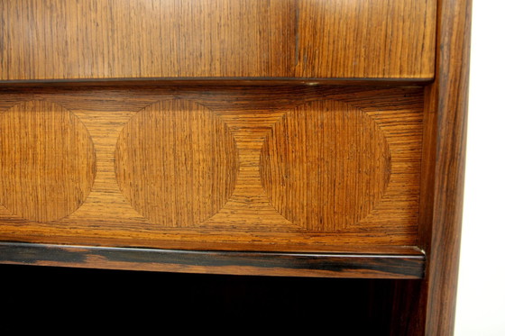 Image 1 of Mobile bar scandinavo in palissandro &quot;SK 661&quot; Johannes Andersen per J Skaaning &amp; Søn, Danimarca, 1960