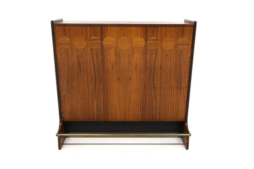 Scandinavian Rosewood Bar Cabinet "SK 661" Johannes Andersen for J Skaaning & Søn, Denmark, 1960