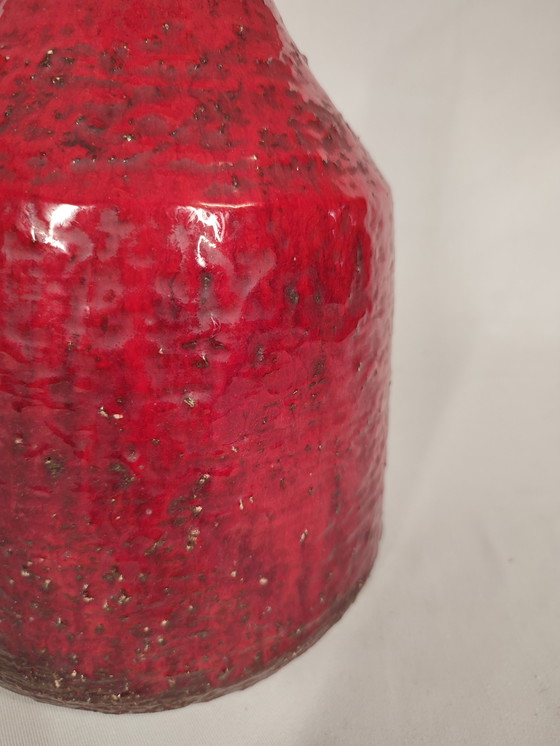 Image 1 of Lampe vintage Krösselbach avec abat-jour, Céramique , Allemagne de l'Ouest