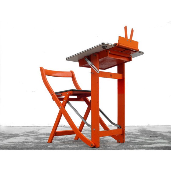 Image 1 of Vintage children's desk in wood by Reguitti, 1960