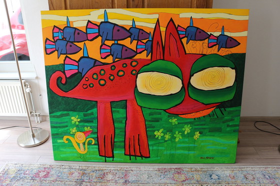 Image 1 of Paul Megens - Large Painting