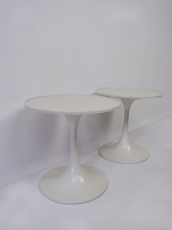 Image 1 of Set of 2 Space Age side tables, 1970s