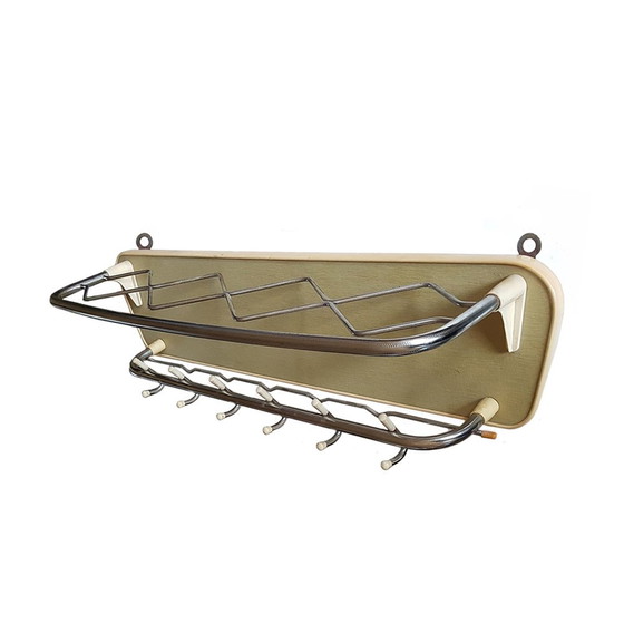 Image 1 of Tubular Wall Coat Rack, 1960s