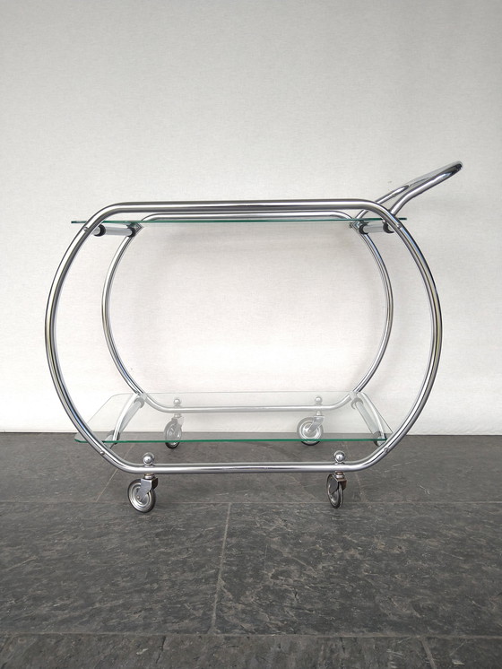 Image 1 of Art Deco Trolley - Serving Trolley