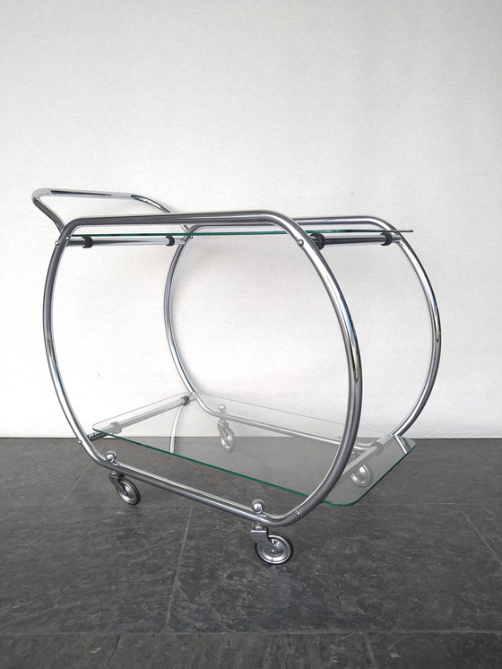 Image 1 of Art Deco Trolley - Serving Trolley