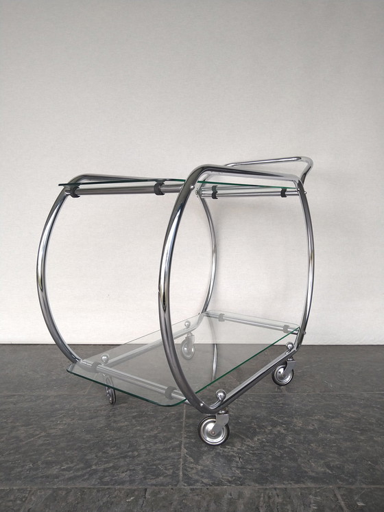 Image 1 of Art Deco Trolley - Serving Trolley