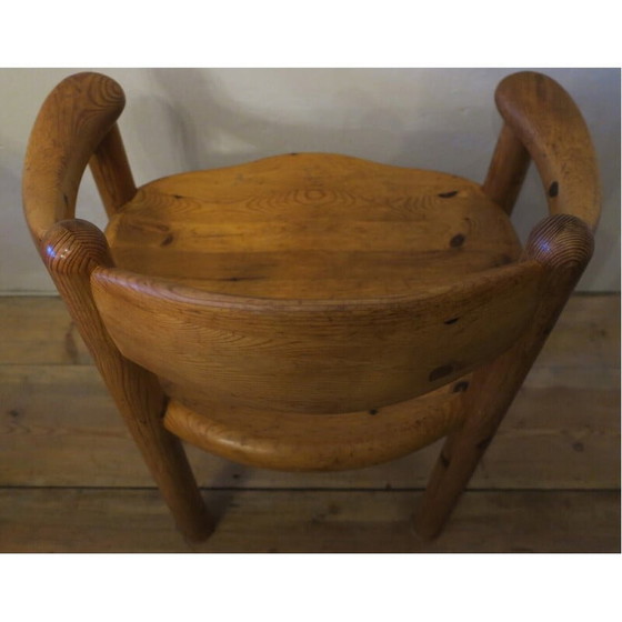 Image 1 of Vintage Elbow dining set in patinated pine by Rainer Daumiller for Hirtshals Sawmill, 1960s