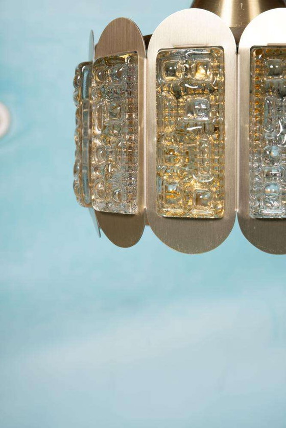 Image 1 of Danish design glass pendant lamp Vitrika