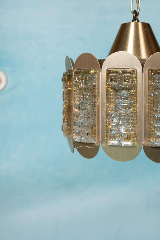 Image 1 of Danish design glass pendant lamp Vitrika