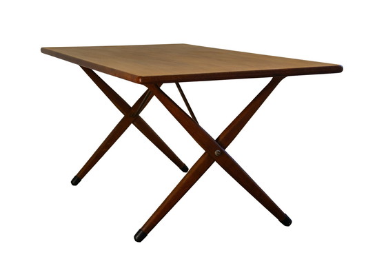 Image 1 of Hans J. Wegner At-303 “Sabre” Dining Table For Andreas Tuck