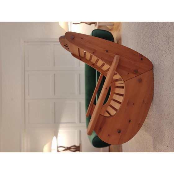 Image 1 of Vintage pine rocking chair, 1970