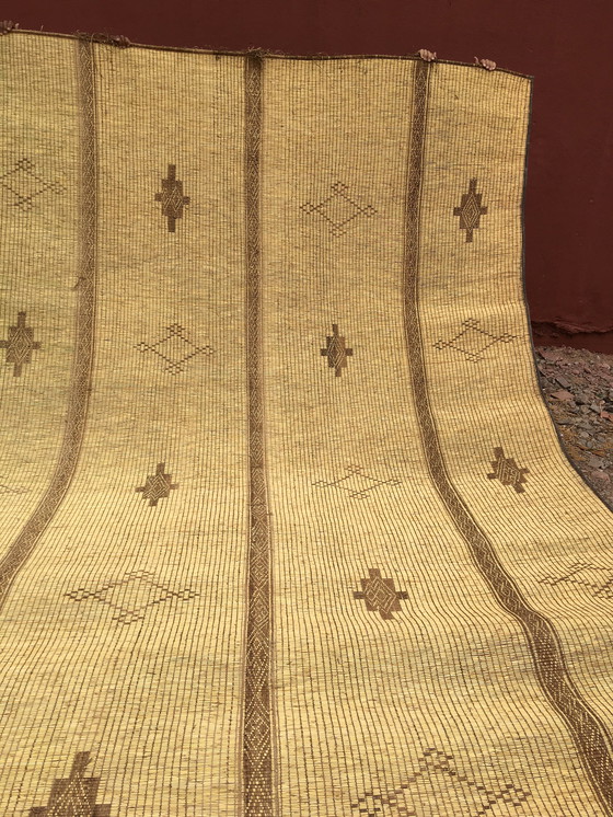 Image 1 of Mauritanian mat Touareg carpet 5.05X 2.77 M