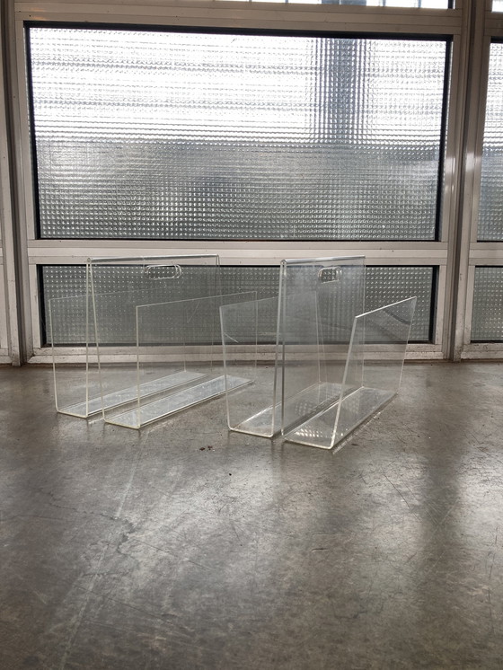 Image 1 of 2 Plexiglas Reading Trays