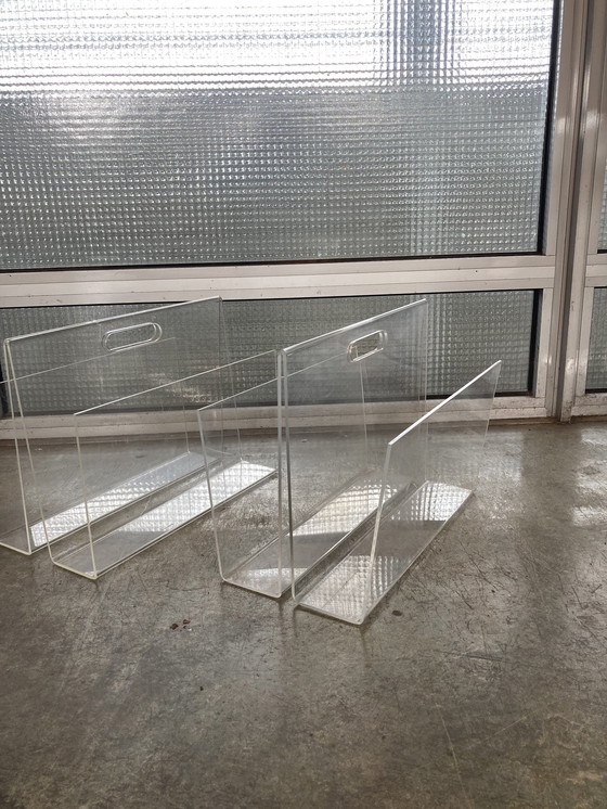 Image 1 of 2 Plexiglas Reading Trays