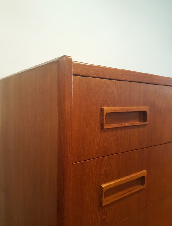 Image 1 of Cassettiera vintage danese di Westergaard Møbelfabrik in teak