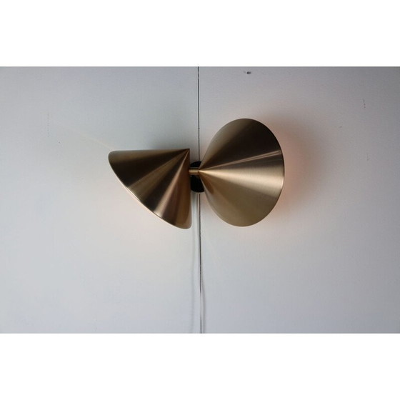 Image 1 of Vintage double cone wall lamp C1650 by Maija Liisa Komulainen for Raak, Netherlands 1960