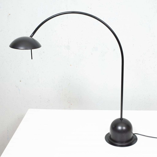 Japandi arc lamp tabletop, tablelight minimalist memphis