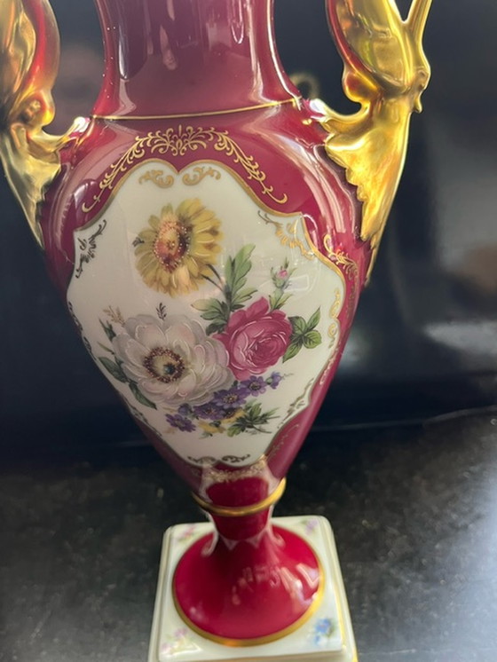 Image 1 of Vase et assiette de Limoges