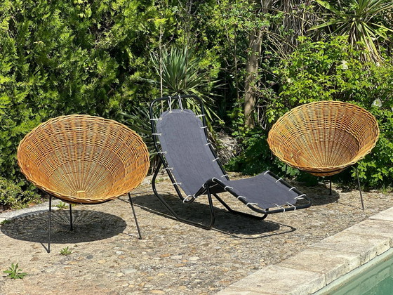 Image 1 of Pair of "C8" metal chairs by Terence Coran for Coran Furniture, 1954
