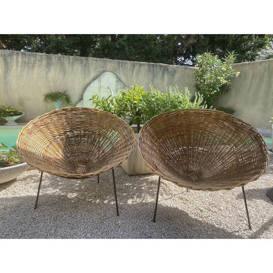 Image 1 of Pair of "C8" metal chairs by Terence Coran for Coran Furniture, 1954