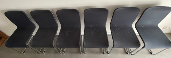 Image 1 of 6x Gispen Today 101Rh Chairs anthracite