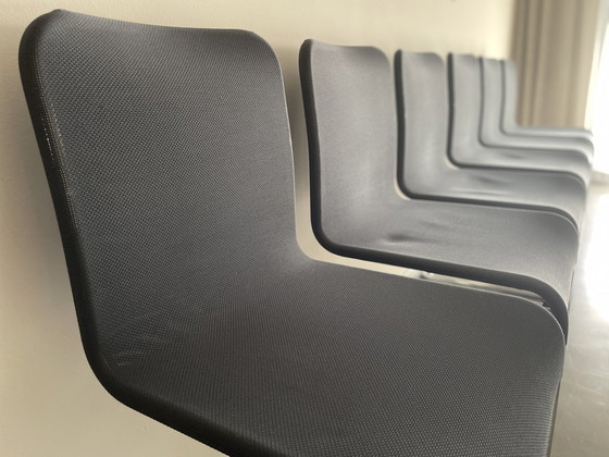 Image 1 of 6x Gispen Today 101Rh Chairs anthracite