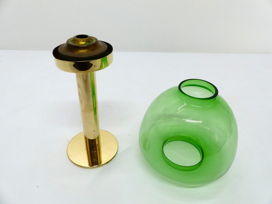 Image 1 of Candelabro escandinavo verde Claudia de Hans-Agne Jakobsson L10232 1960