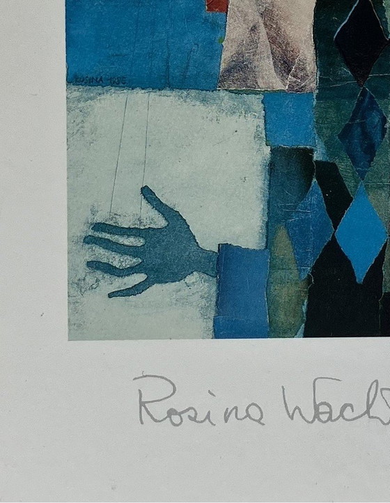 Image 1 of Stampa di Rosina Wachtmeister - L'Arlecchino Blu