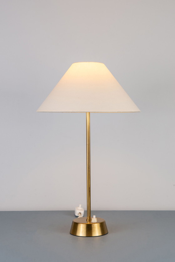 Image 1 of Rare ASEA Brass Table Lamps